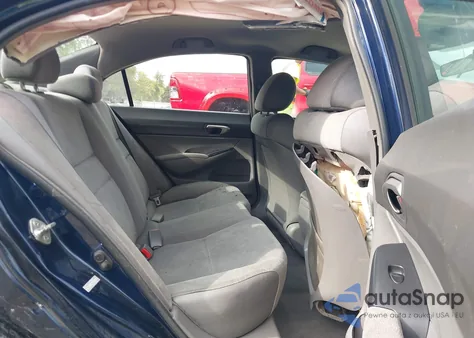 2008 Honda Civic Lx z USA, uszkodzony, nr VIN 1HGFA15588L094187